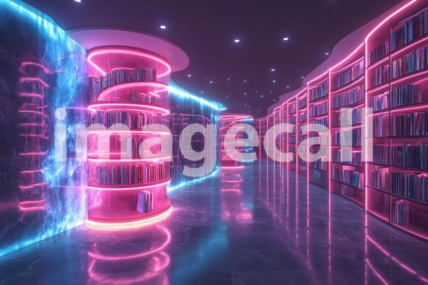 U3644368625 Library of Light and Shadows A futuristic library cb9655ad 6c4a 4638 83e2 a1984bc08112 2