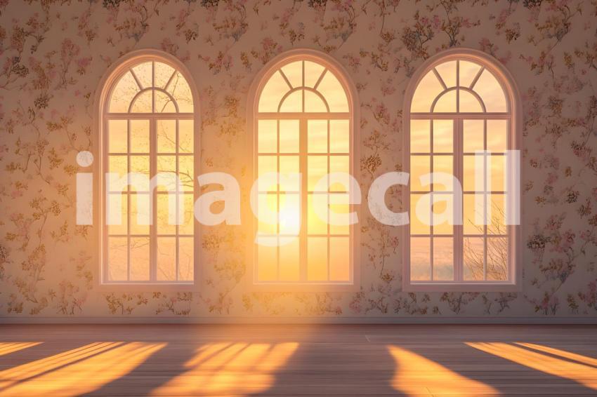 Clips12345 Vintage Room with Golden Hour Glow A serene vintag 857f8a44 355c 4ccd 803e 4aa258a8159d 0