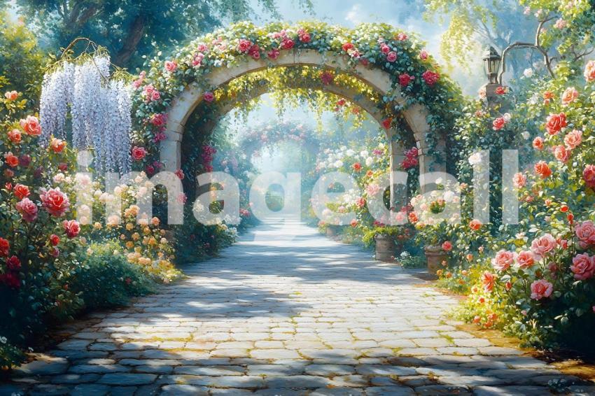 Clips12345 Victorian Botanical Garden A vintage garden with an  a233657b cfaf 4b22 8114 f3888ad2dada part1