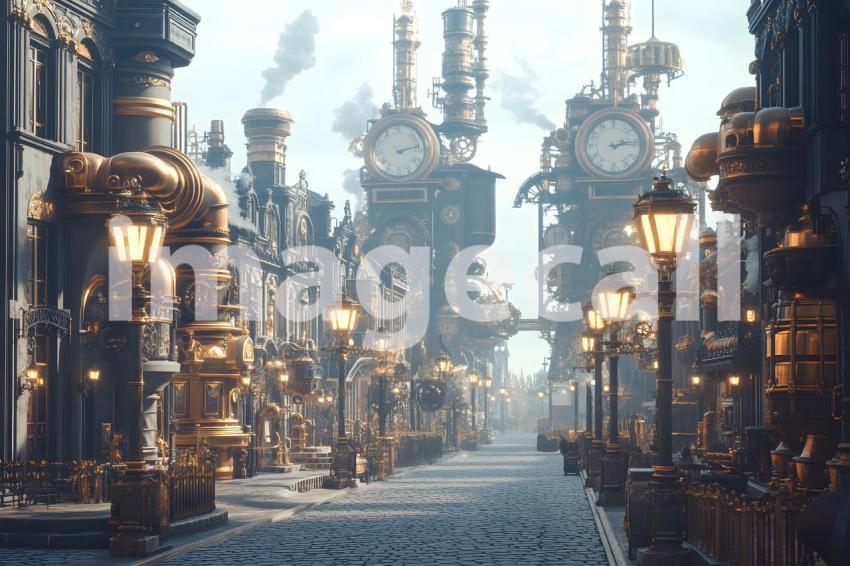 Clips12345 Steampunk Street A bustling Victorian era city stree 5021e06b 391c 4e67 863d 396f0243a0f7 part2