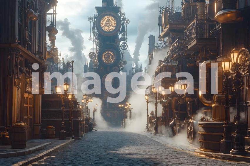Clips12345 Steampunk Street A bustling Victorian era city stree 7357ab12 79eb 4dba bce6 d596fb187963 part2