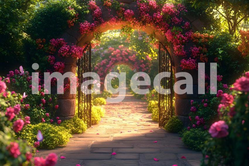Clips12345 story fairy garden gate backdrop an ornate iron gate a395a92c 6f07 4ab6 8c85 40255df23470 part2