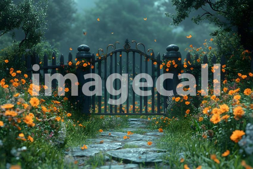 Clips12345 story fairy garden gate backdrop an ornate iron gate 8c7f7e30 7802 4a31 935b f53d3cda6910 part4
