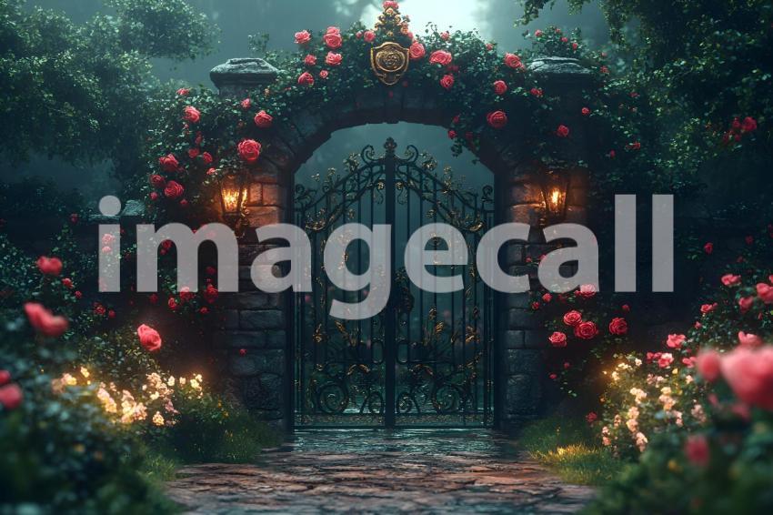 Clips12345 story fairy garden gate backdrop an ornate iron gate a395a92c 6f07 4ab6 8c85 40255df23470 part3