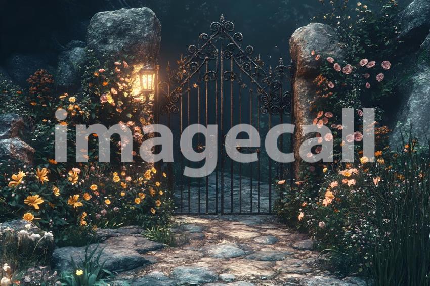 Clips12345 story fairy garden gate backdrop an ornate iron gate 2ffa3299 4b96 419a 9293 8891da3387da part3