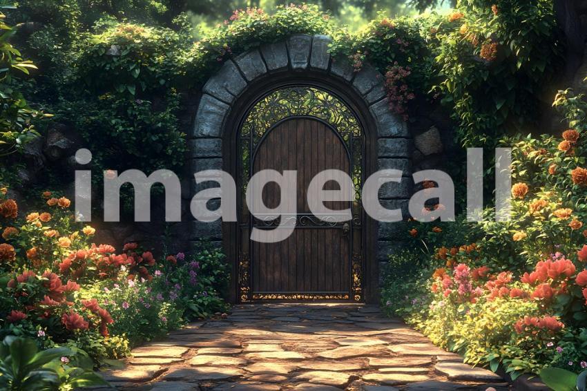 Clips12345 story fairy garden gate backdrop an ornate iron gate 3ef7b0c4 3ad9 47aa 813a 46e028928068 part4