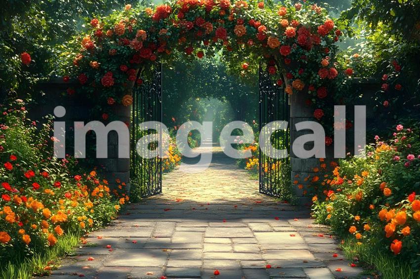 Clips12345 story fairy garden gate backdrop an ornate iron gate a395a92c 6f07 4ab6 8c85 40255df23470 part4