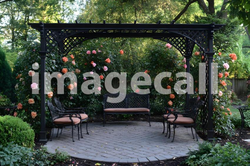 Clips12345 French Botanical Garden A charming rose arbor with c b663de23 248e 40a5 918d fcd7a1da676c part4