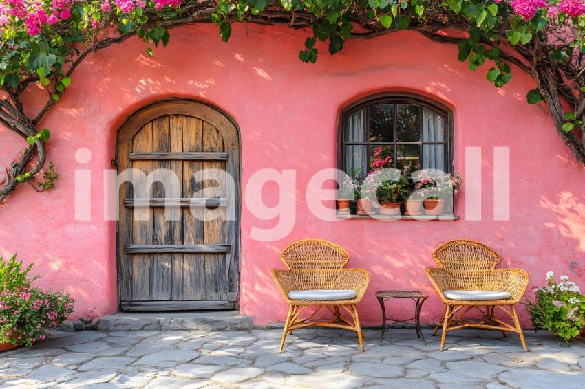 U3644368625 pink terracota middleeastern coffee shop backdrop 550a3c1f 83be 400e 8a62 7253446da645 1