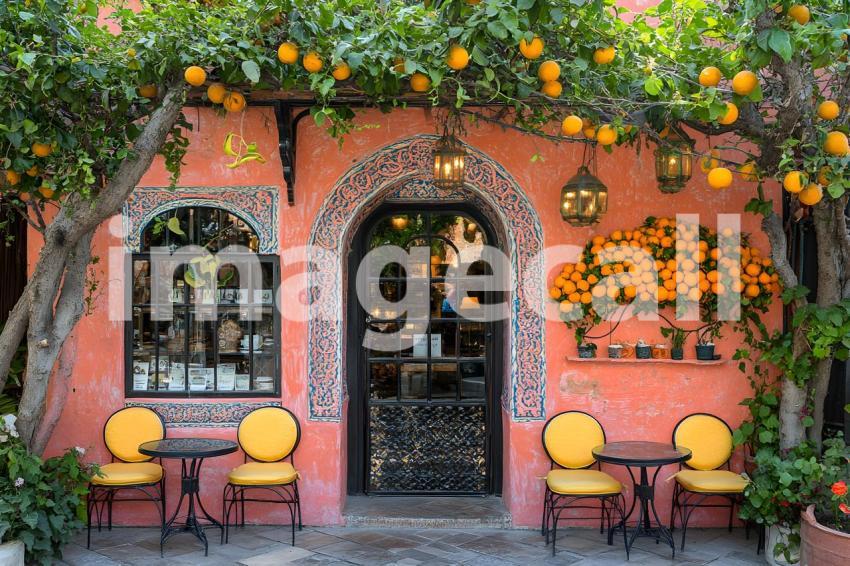 U3644368625 pink terracota middleeastern coffee shop backdrop d2fc6a45 c314 499d 8df5 afc0dd6baa07 1