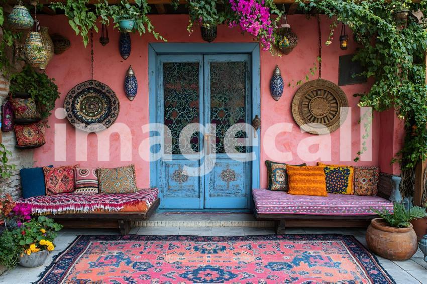 U3644368625 pink terracota middleeastern coffee shop backdrop 005b878a b597 4221 b336 a747df754ac0 3