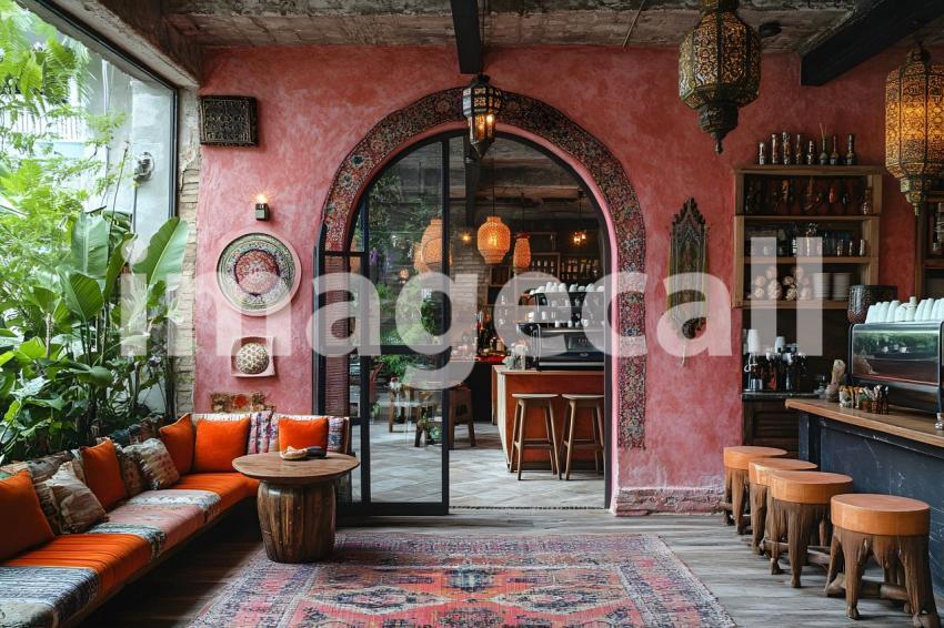 U3644368625 pink terracota middleeastern coffee shop backdrop d2ffa503 ed7c 46e3 a1e8 fdb2bf32f888 3