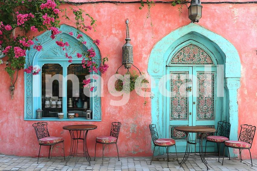 U3644368625 pink terracota middleeastern coffee shop backdrop 4059dd77 1e1c 4431 bccc 6af900bfc984 0