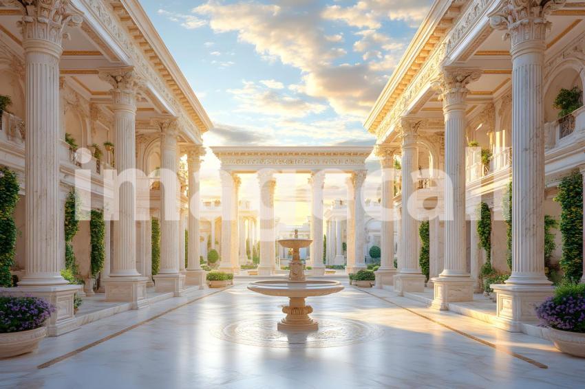 U3644368625 Ancient Roman Courtyard A grand Roman inspired co 04f0eee1 0687 4c64 9a88 19712c2d3945 3