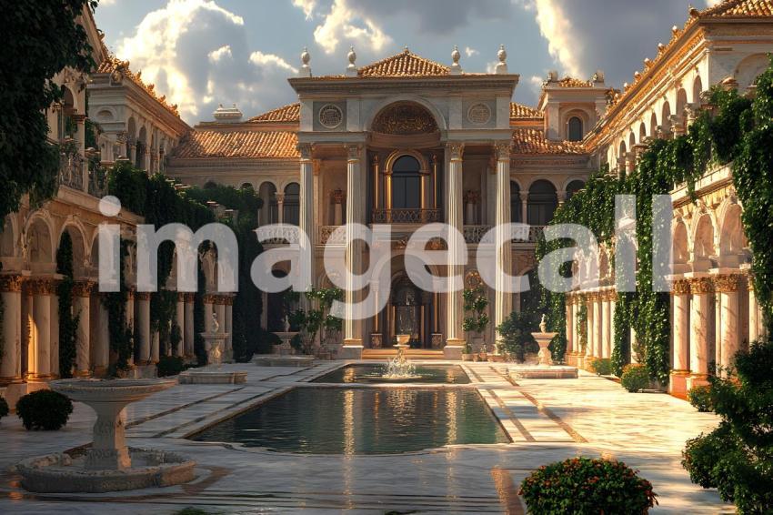U3644368625 Ancient Roman Courtyard A grand Roman inspired co 5c31a7f0 05c6 4869 bc47 39a0f5f78723 3