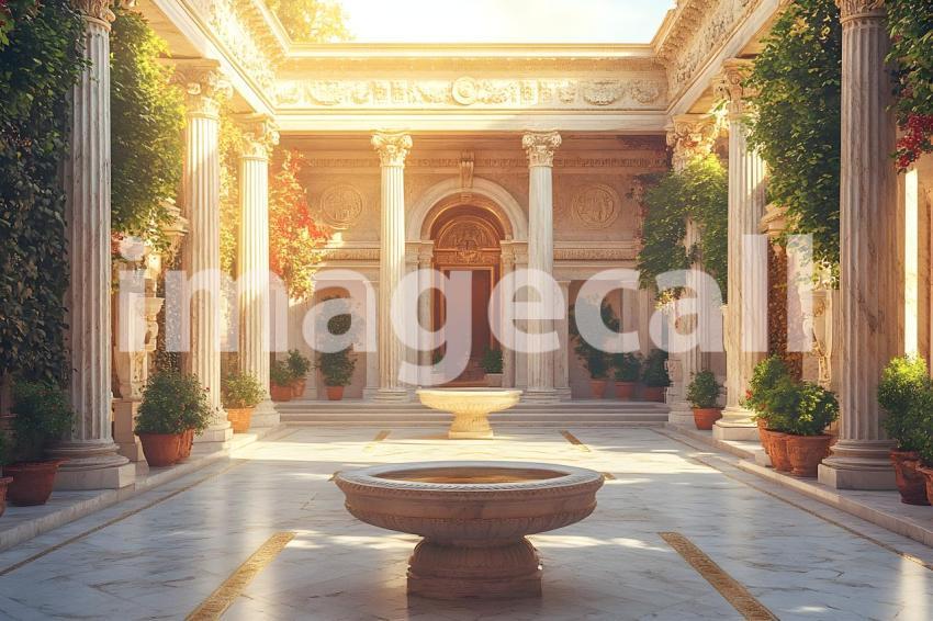 U3644368625 Ancient Roman Courtyard A grand Roman inspired co a5c05921 170d 4d89 8698 39a13869be56 1
