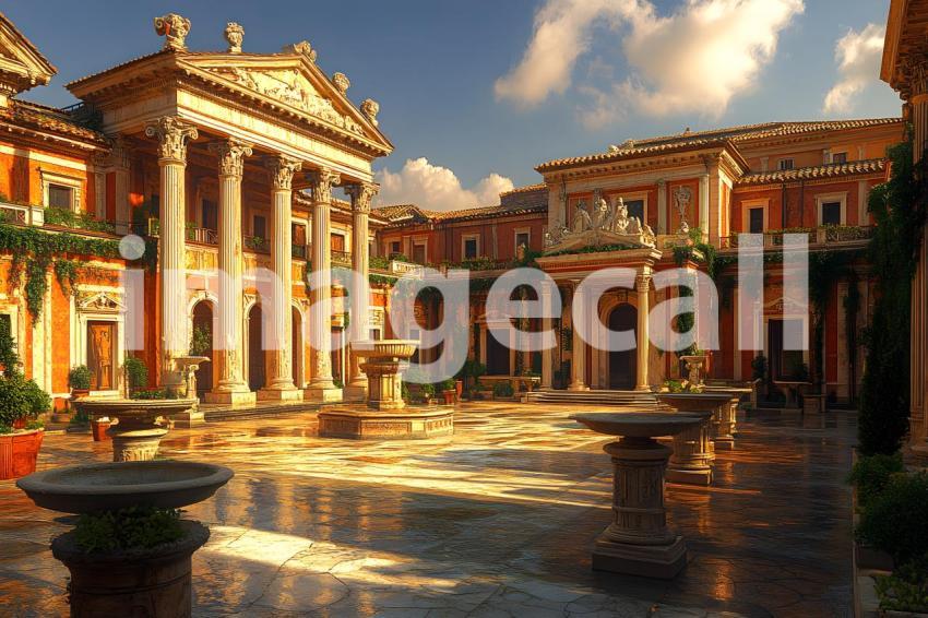 U3644368625 Ancient Roman Courtyard A grand Roman inspired co dad86b8b c257 42cb be92 c81d95ff4744 0