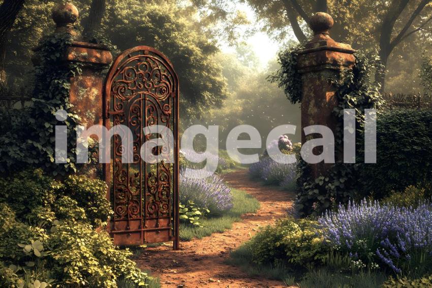 Abc1323 Secret Garden with Antique Gate A secret garden enclo 0f3713e6 dcd1 4e1c b822 82a854cd8353 3