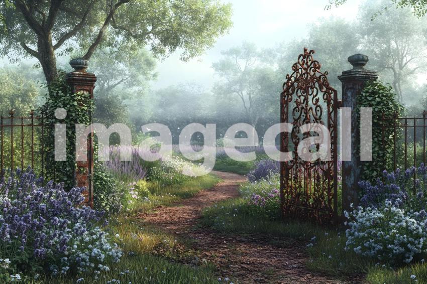 Abc1323 Secret Garden with Antique Gate A secret garden enclo 88643c3b e960 41cf 8ba4 42f08dacee6e 2