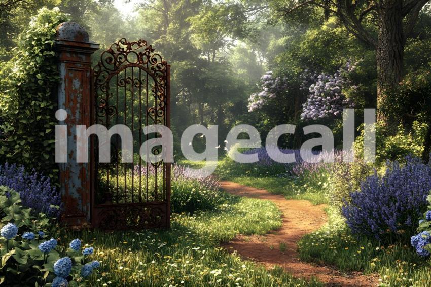Abc1323 Secret Garden with Antique Gate A secret garden enclo e3e8bc38 54a2 4a5a 9fa4 f143167f4068 2