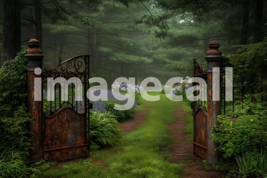Abc1323 Secret Garden with Antique Gate A secret garden enclo 50b342db c20f 457b 977e 75bedfa321fb 2