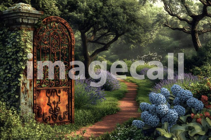Abc1323 Secret Garden with Antique Gate A secret garden enclo 88643c3b e960 41cf 8ba4 42f08dacee6e 0