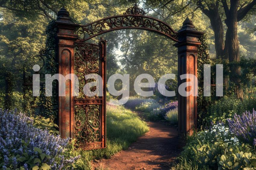 Abc1323 Secret Garden with Antique Gate A secret garden enclo e3e8bc38 54a2 4a5a 9fa4 f143167f4068 1