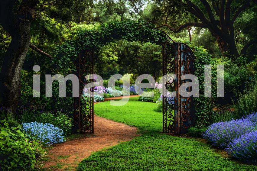 Abc1323 Secret Garden with Antique Gate A secret garden enclo e3e8bc38 54a2 4a5a 9fa4 f143167f4068 3