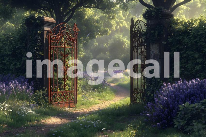 Abc1323 Secret Garden with Antique Gate A secret garden enclo 0f3713e6 dcd1 4e1c b822 82a854cd8353 0