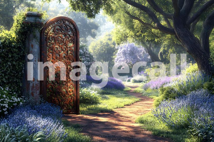 Abc1323 Secret Garden with Antique Gate A secret garden enclo 0f3713e6 dcd1 4e1c b822 82a854cd8353 2