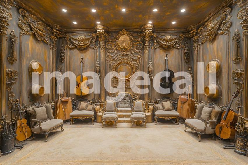 Clips12345 Baroque Gold Music Room A backdrop showcasing a Baro 2e24e198 52da 4076 b441 6a475099d7b0 part2