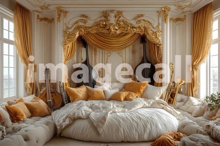 Clips12345 Baroque Gold Music Room A backdrop showcasing a Baro 5b6eb86d 2c3c 45a8 8472 3fc22f869ab4 part1