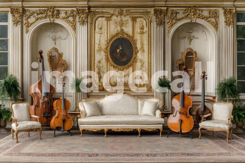 Clips12345 Baroque Gold Music Room A backdrop showcasing a Baro 2e24e198 52da 4076 b441 6a475099d7b0 part1