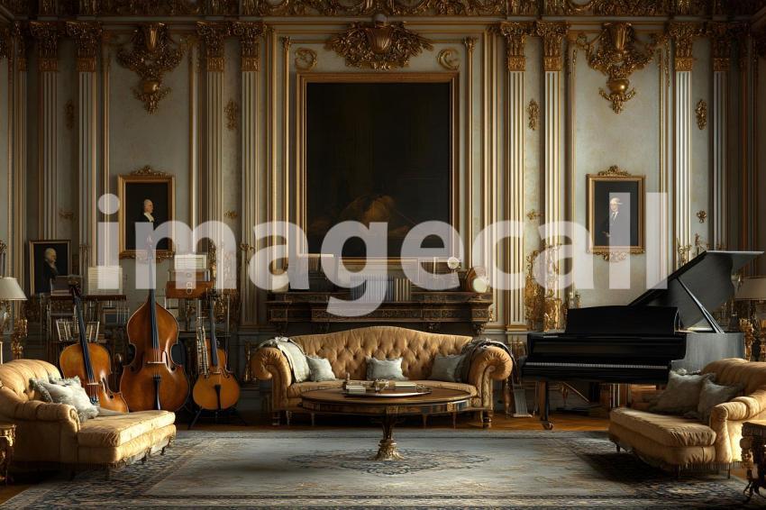 Clips12345 Baroque Gold Music Room A backdrop showcasing a Baro 84afbe3b 91ff 49a2 b038 b523000227fc part3