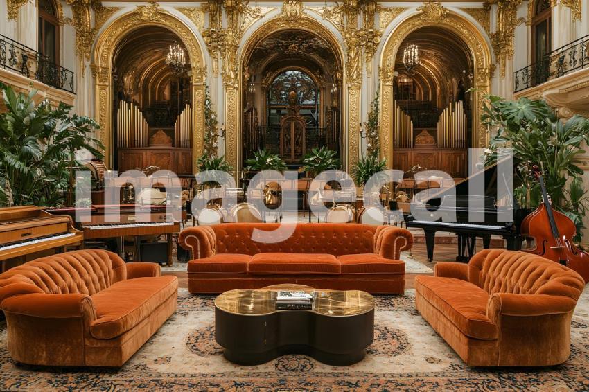 Clips12345 Baroque Gold Music Room A backdrop showcasing a Baro 5b6eb86d 2c3c 45a8 8472 3fc22f869ab4 part2