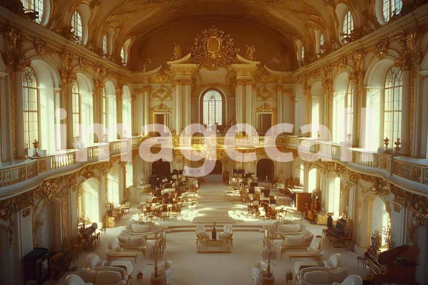 Clips12345 Baroque Gold Music Room A backdrop showcasing a Baro 170d5130 2498 4ab1 9e26 5f1c5791ea38 part1