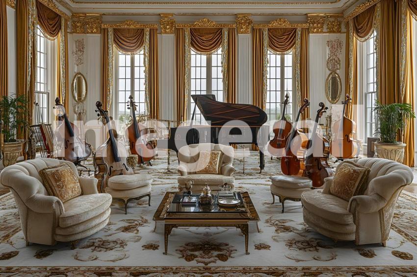 Clips12345 Baroque Gold Music Room A backdrop showcasing a Baro 170d5130 2498 4ab1 9e26 5f1c5791ea38 part3