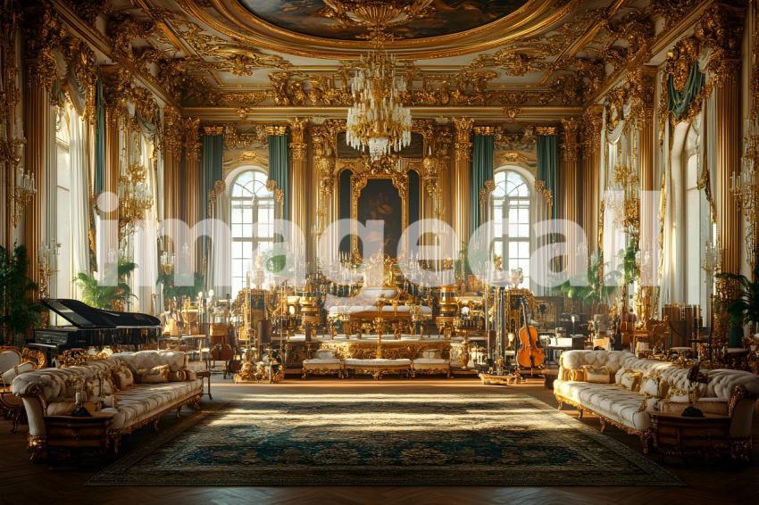 Clips12345 Baroque Gold Music Room A backdrop showcasing a Baro 84afbe3b 91ff 49a2 b038 b523000227fc part4