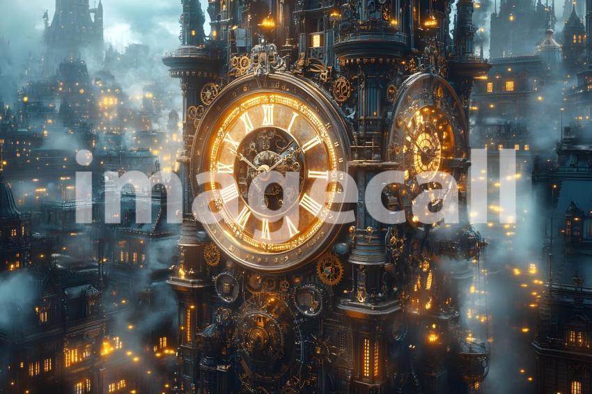 Clips12345 Steampunk Clocktower A majestic towering clocktower  fe631796 6db0 450e 8ba4 b34d16b2bfb3 part3