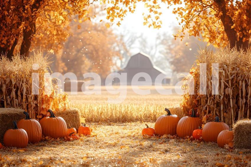 Clips12345 Autumn Harvest A cozy autumnal scene with pumpkins h ca91e598 67ef 4ade a8fb 97f0596120ca part4