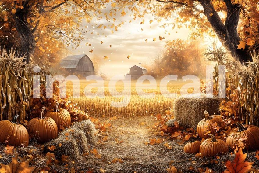 Clips12345 Autumn Harvest A cozy autumnal scene with pumpkins h ca91e598 67ef 4ade a8fb 97f0596120ca part1