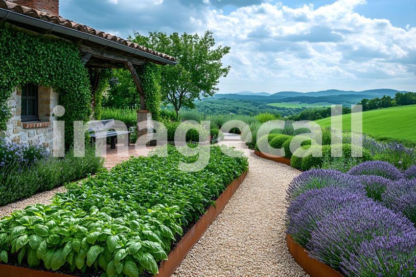 Clips12345 Herb Garden A charming botanical garden dedicated to c964573c e0c9 472a 8f09 401fed92a40a part2