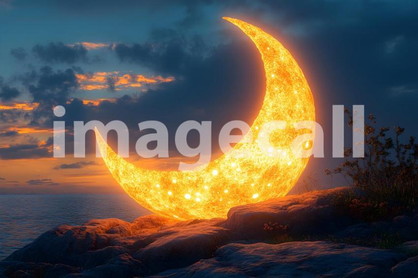 Clips12345 crescent moon landscape cinematic Photography back 7896d28d 16e8 4444 a5e5 8563a723aff7 0