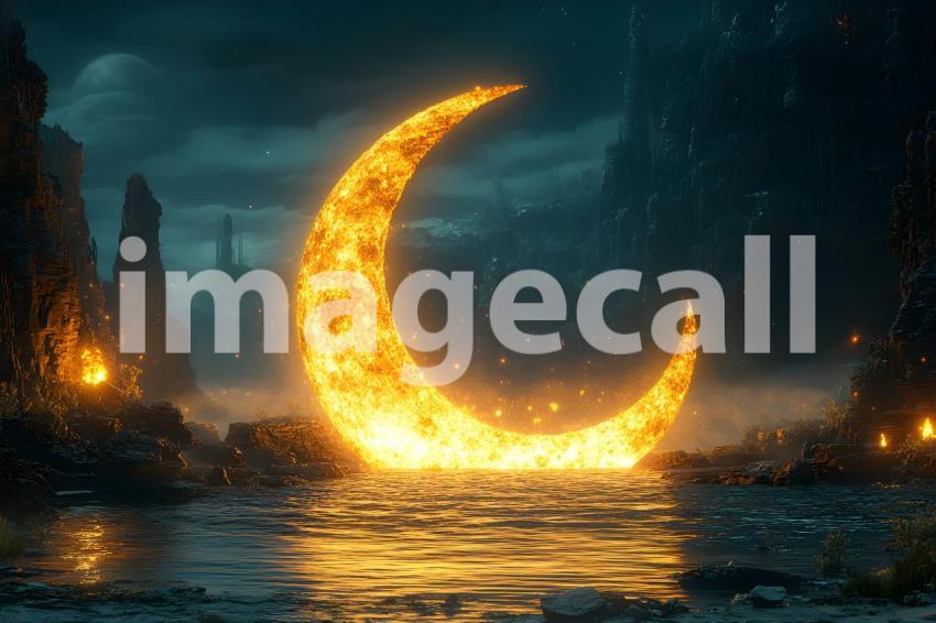 Clips12345 crescent moon landscape cinematic Photography back df7bee8d 46dd 47cd 83ff 32e62878b332 2