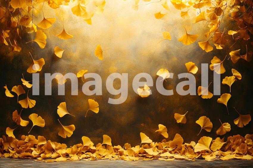 Clips12345 Autumn Ginkgo Leaves A golden hued autumn backdrop 94281cc5 7ef7 4854 8f95 ddb71fd12ad2 0