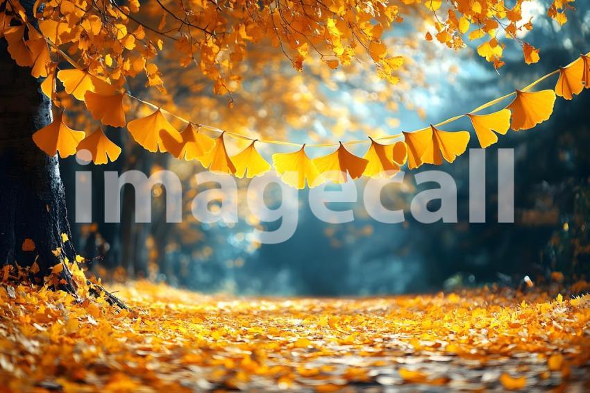 Clips12345 Autumn Ginkgo Leaves A golden hued autumn backdrop 5222bd19 604c 4130 86e4 b23d5de33ac8 3