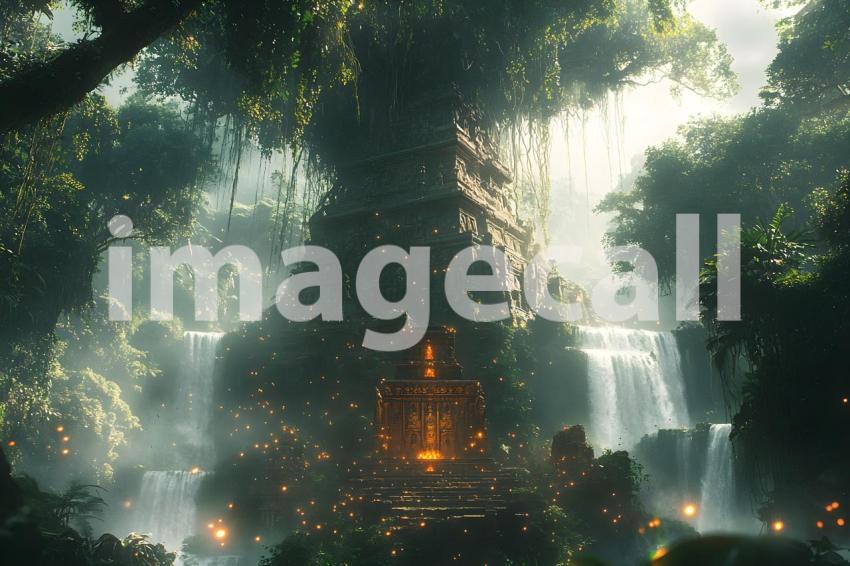 U3644368625 Amazonian Sacred Grove A lush and mystical grove  25971131 bbb5 4c92 9eab b617252b7762 3