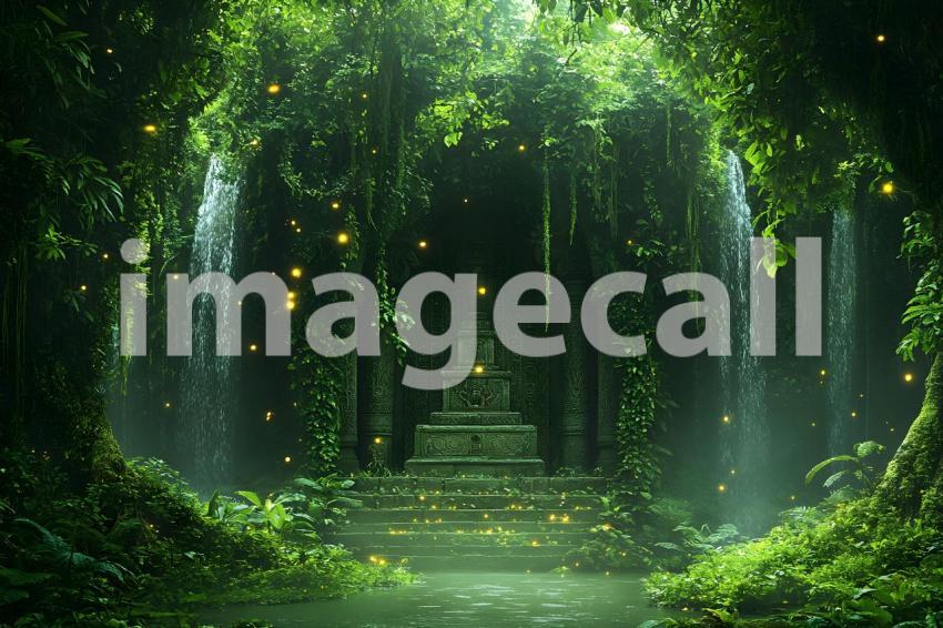 U3644368625 Amazonian Sacred Grove A lush and mystical grove  ac9bfca1 3d1a 44fb b477 8a473ebccda2 0