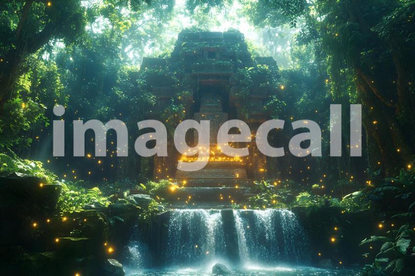 U3644368625 Amazonian Sacred Grove A lush and mystical grove  25971131 bbb5 4c92 9eab b617252b7762 0