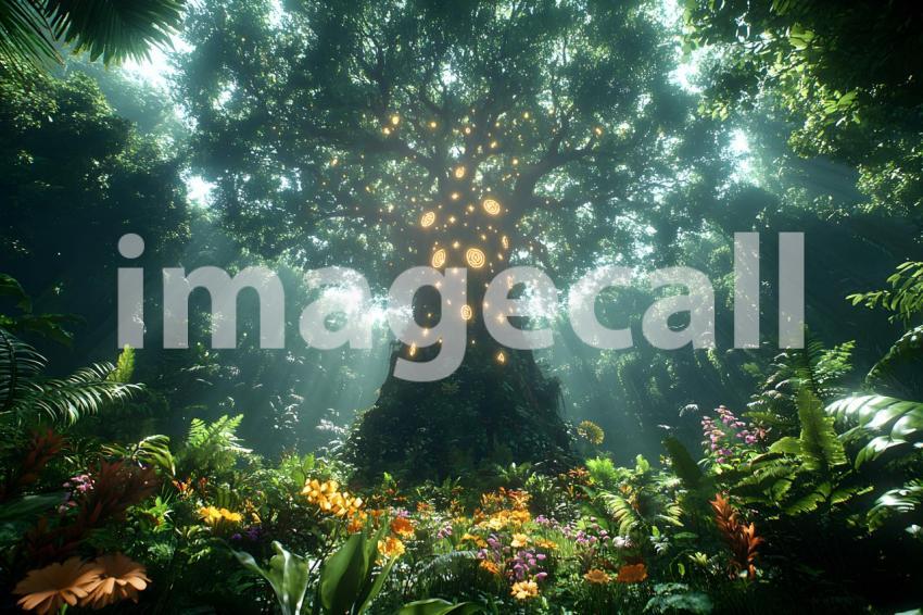 U3644368625 Amazonian Spirit Tree A towering ancient tree in  04795150 ef86 4b93 a05b ec83a19ff87d 0